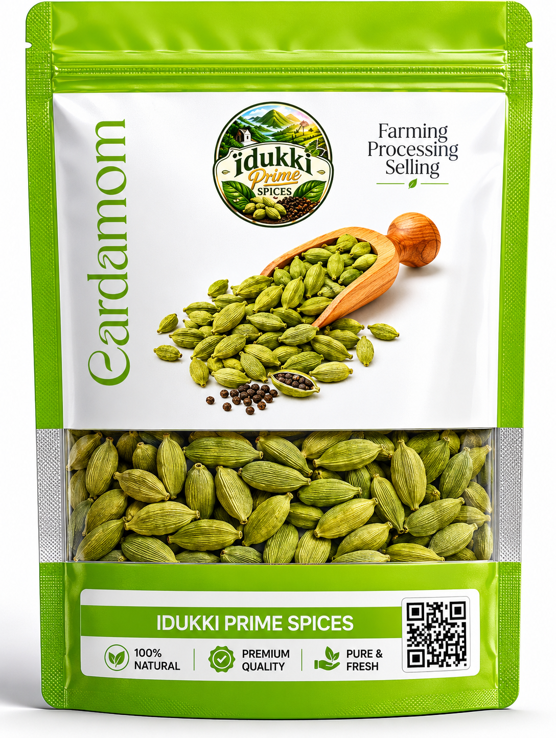 Green Cardamom 7mm + 50 Gram