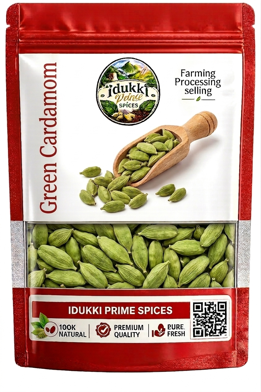 Green Cardamom 7mm + 100 Gram